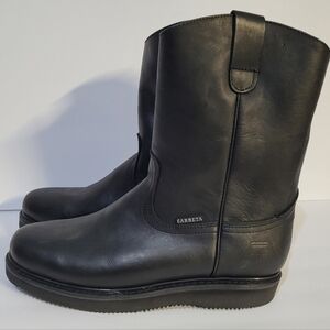 Carreta Men's Black Leather Boots